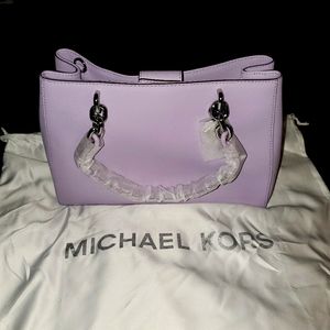 NWT Michael Michael Kors Cynthia Medium Satchel